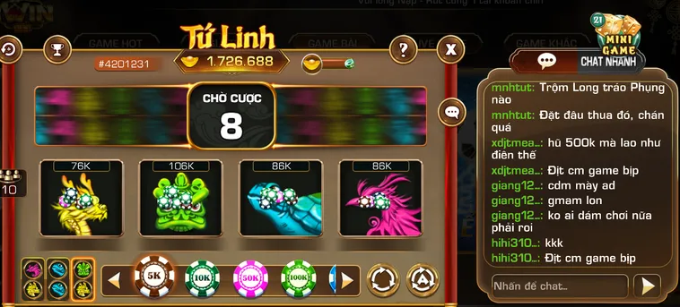 Khám Phá Siêu Phẩm Nổ Hũ Kho Báu Tứ Linh Tại iWin Club Đẳng Cấp
