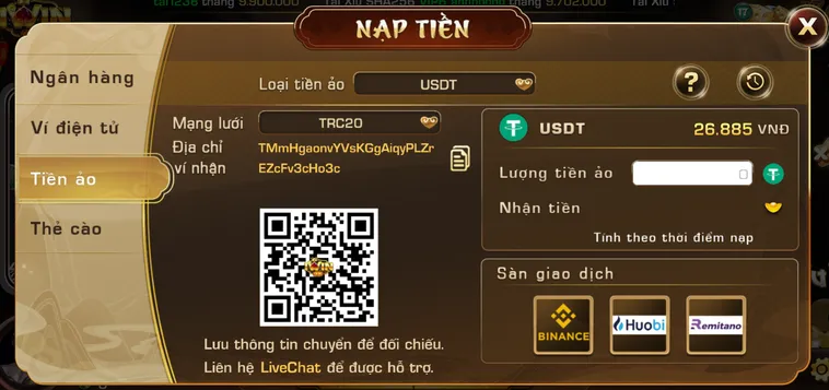 Nạp Tiền iWin Club Bằng Tiền Điện Tử An Toàn Và Tốc Độ Nhất Năm 2026