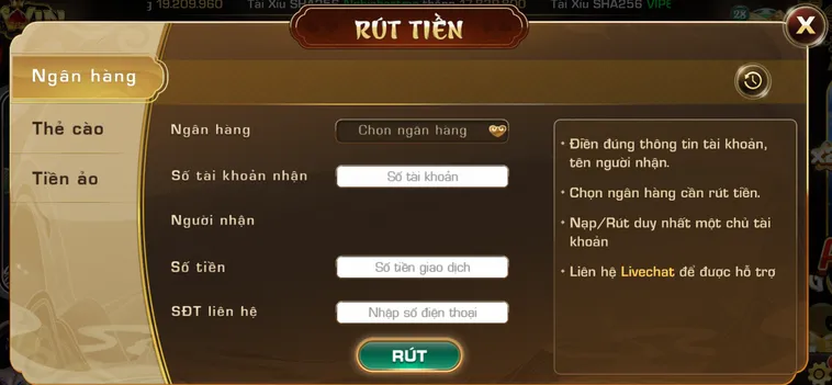 Rút Tiền iWin Club Bí Quyết Chuyển Khoản Siêu Nhanh Về Ngân Hàng Trong 3 Phút