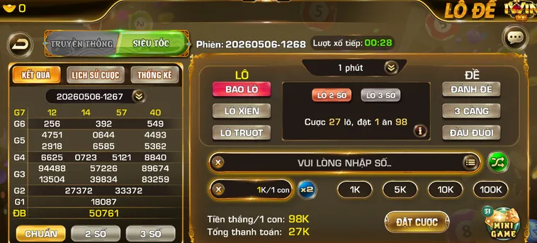 Lô Đề Siêu Tốc Tại iWin Club Đỉnh Cao Của Công Nghệ Hiện Đại Bậc Nhất Thế Giới