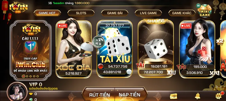 Cổng Game iWin Club - Luôn Cập Nhật Các Tựa Game Hot Nhất Hiện Nay Cho Mọi Cược Thủ